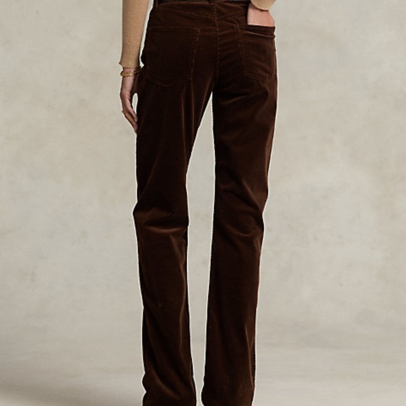 Polo Ralph Lauren Straight Fit High-Rise Corduroy Pant - Picture 4 of 4